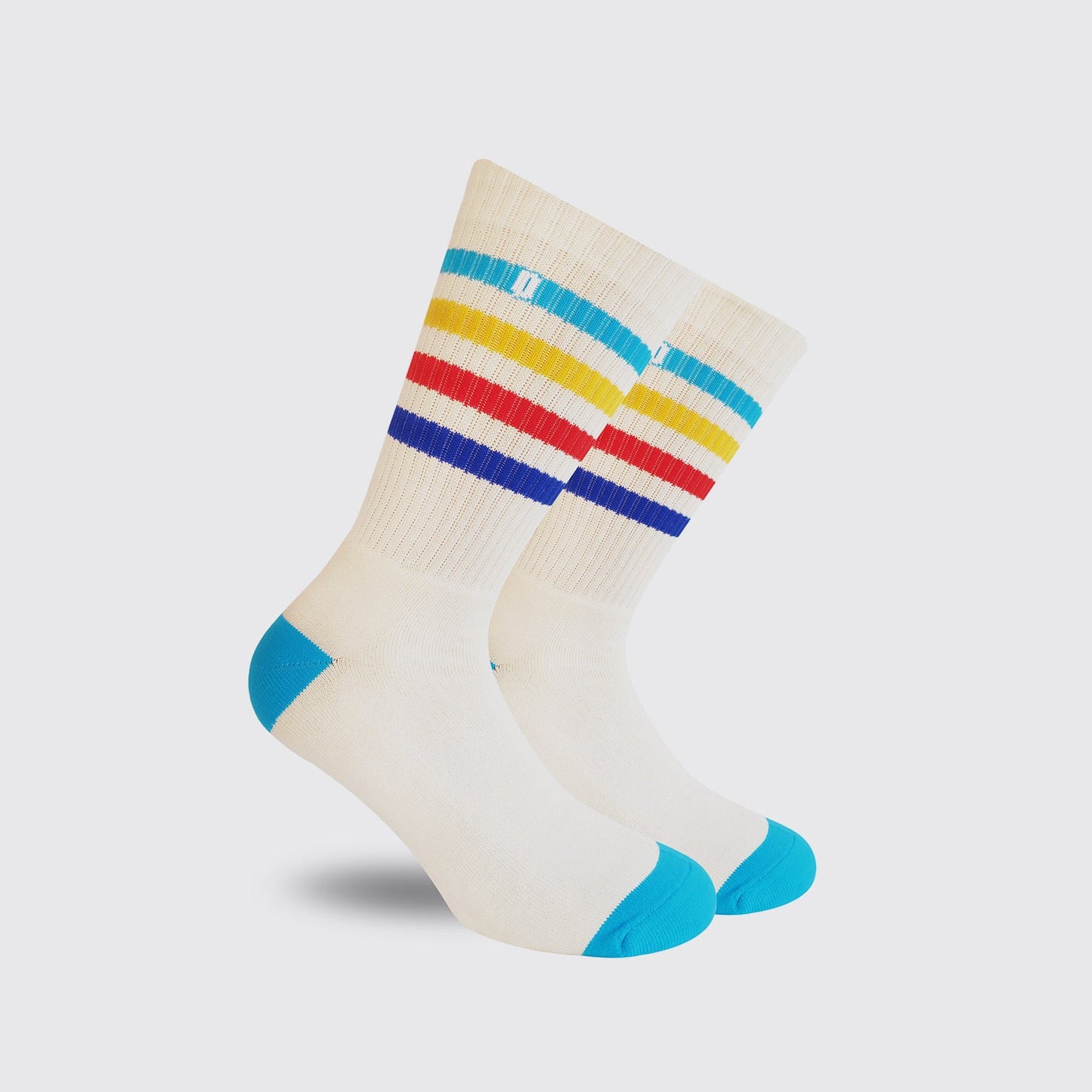 SOCKS / ECRU STROKES
