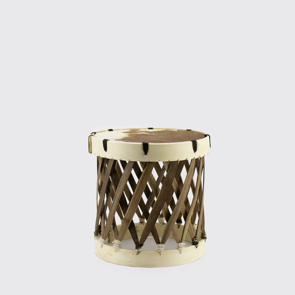 LEATHER STOOL
