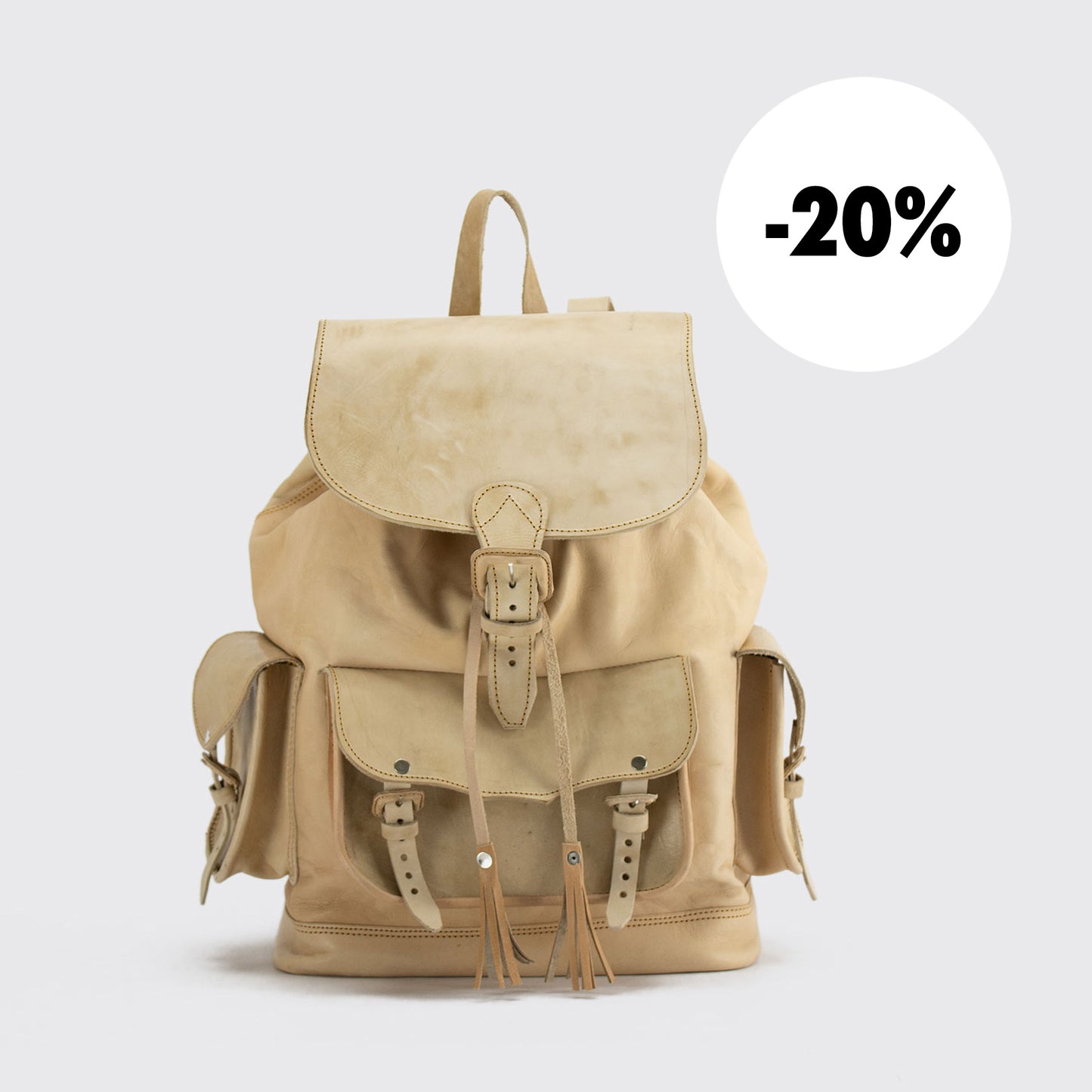 LEATHER BACKPACK
