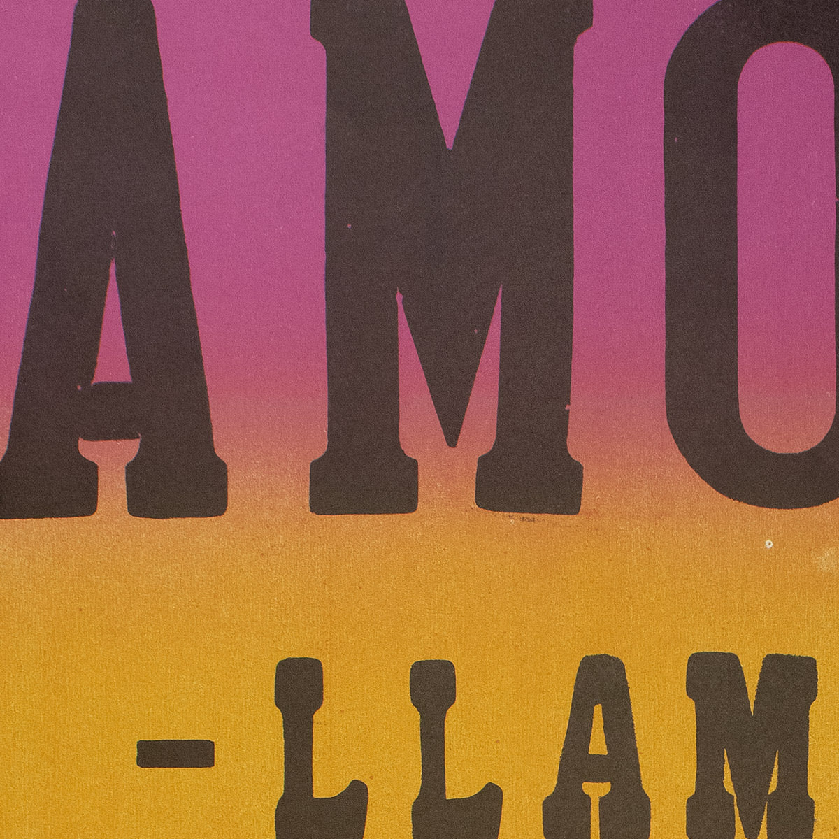 POSTER / MACONDO. AMOR LLAMA AMOR