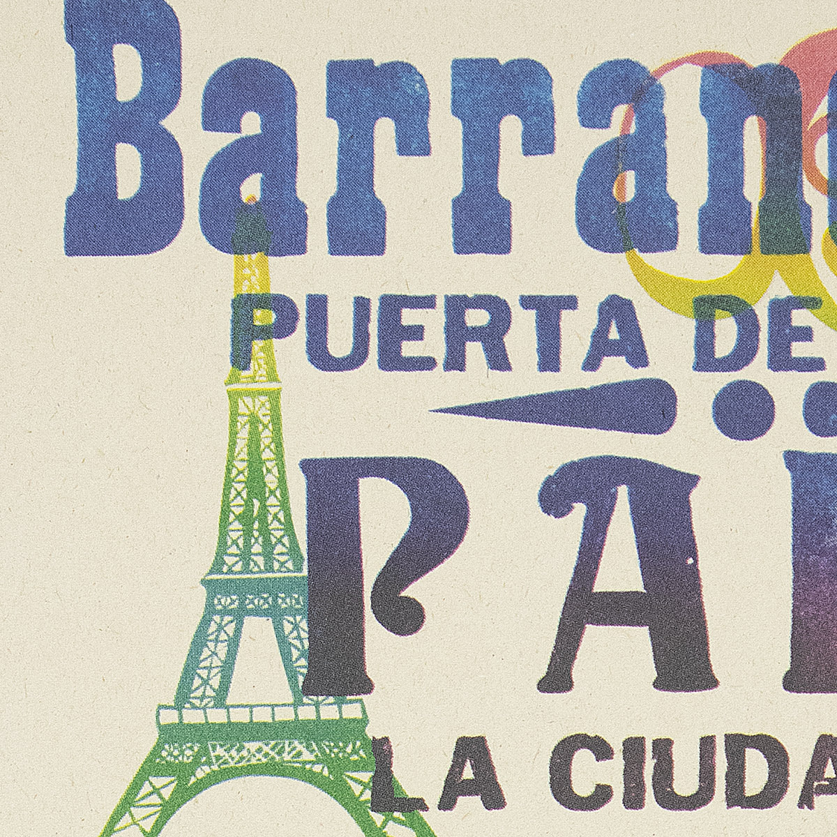 POSTER / BARRANQUILLA, PARÍS, NEW YORK, CALI