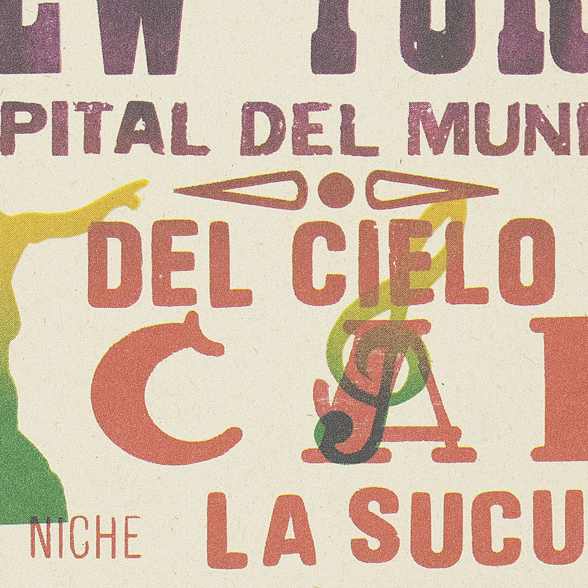 POSTER / BARRANQUILLA, PARÍS, NEW YORK, CALI