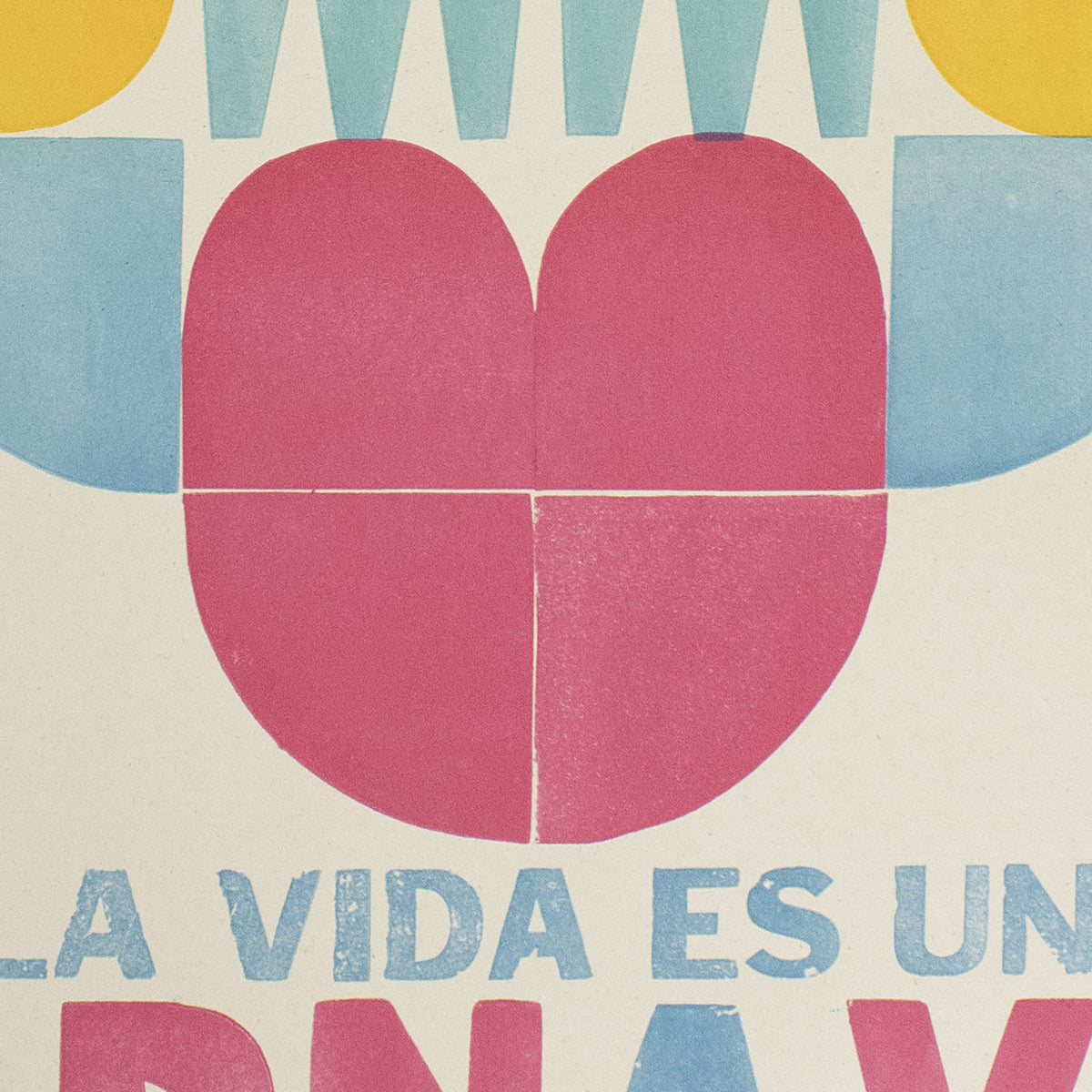 POSTER / LA VIDA ES UN CARNAVAL. ESPÍRITU