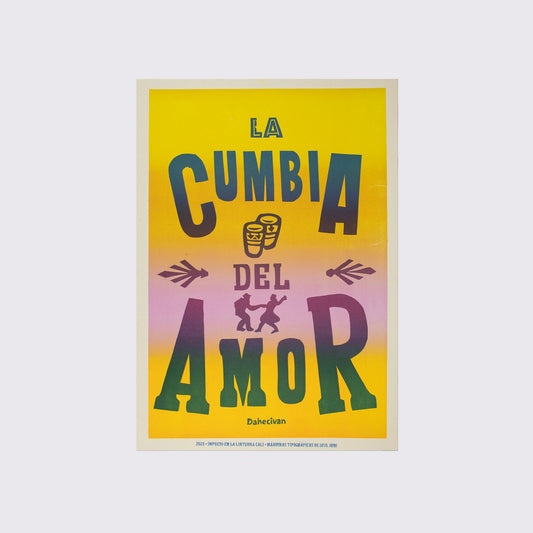 POSTER / CUMBIA DEL AMOR