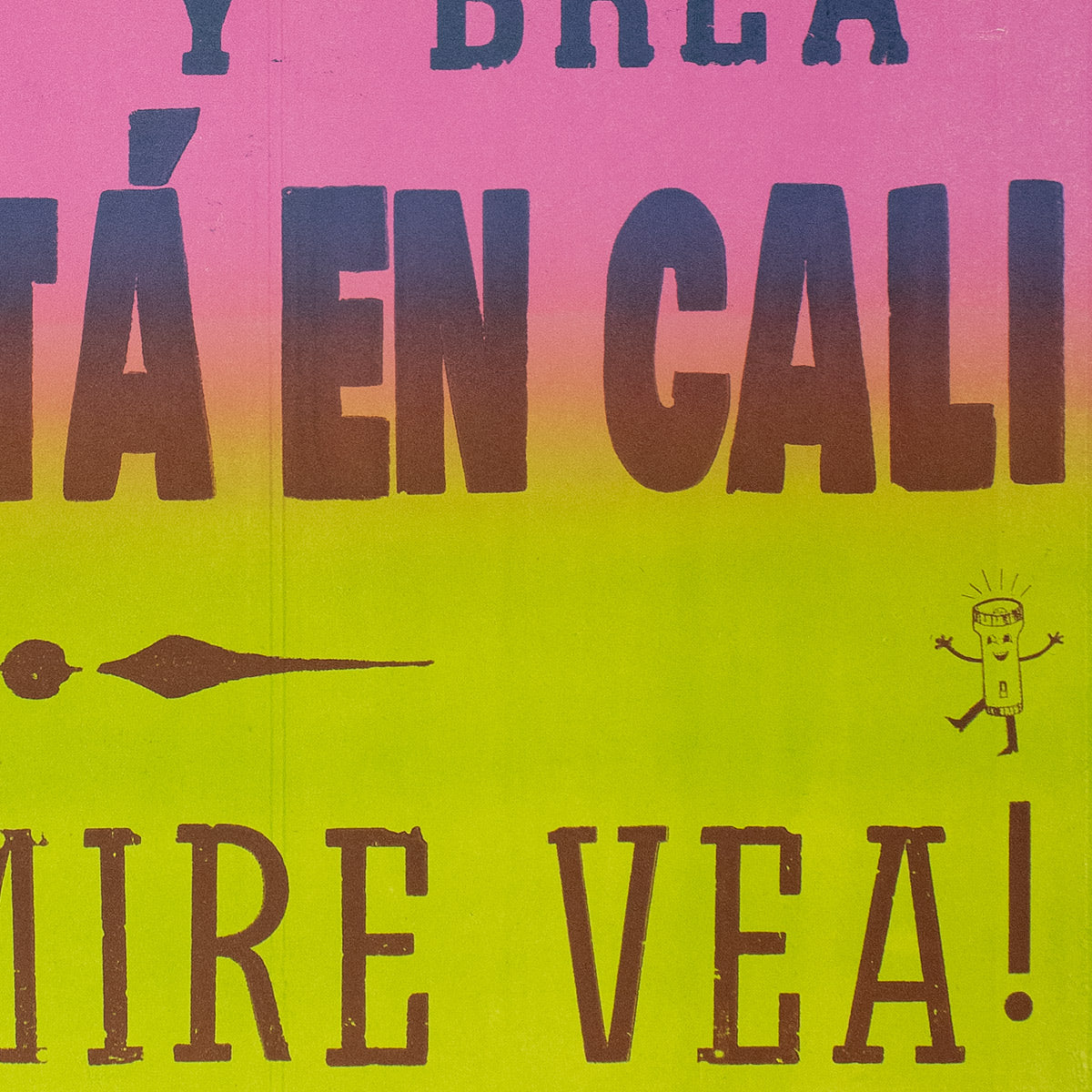 POSTER / SI HUELE A CAÑA