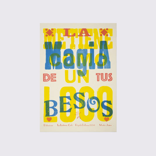 POSTER / LA MAGIA DE TUS BESOS