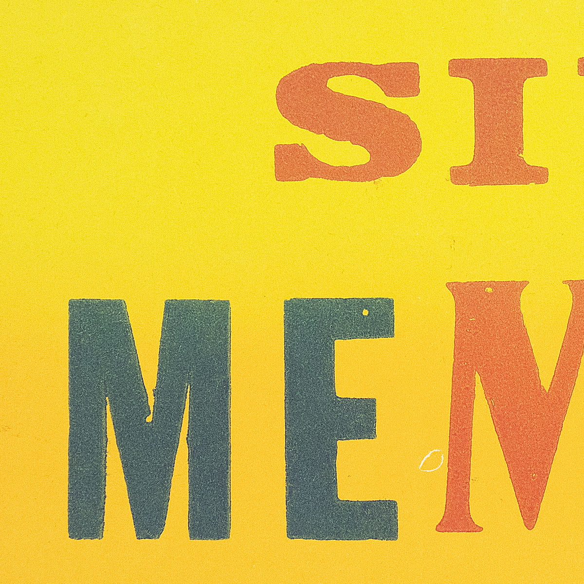 POSTER / ME MORIRIA SIN MEMORIA