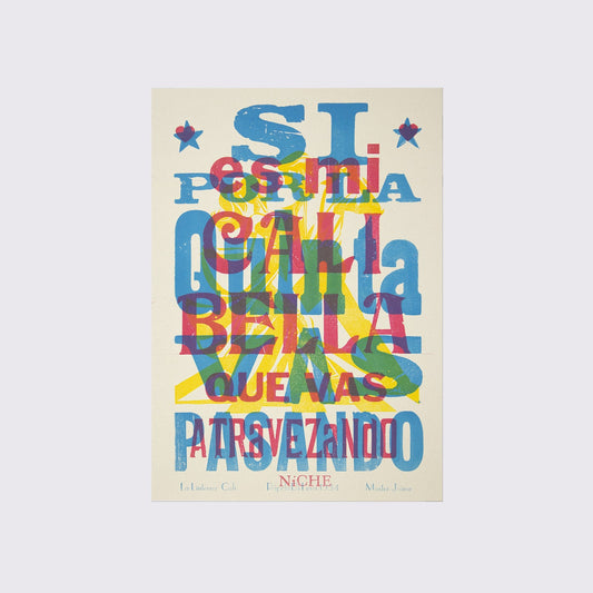 POSTER / SI POR LA QUINTA VAS PASANDO