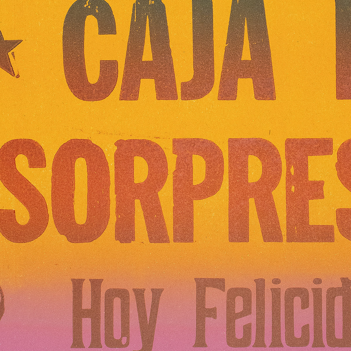 POSTER / LA VIDA ES UNA CAJA DE SORPRESAS