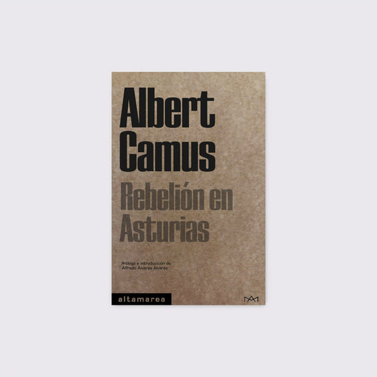 BOOK / REBELLION IN AUSTRIAS. Albert Camus