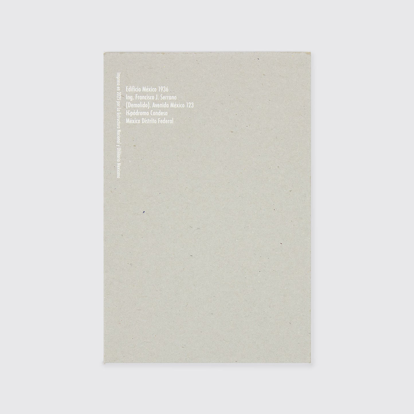 POSTCARD / EDIFICIO MEXICO