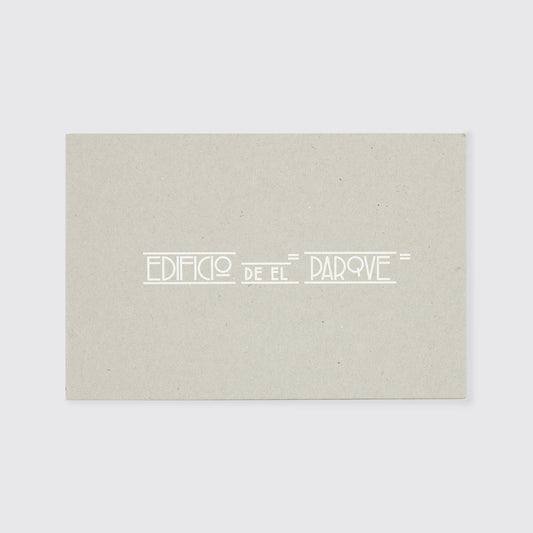 POSTCARD / EDIFICIO DEL PARQUE