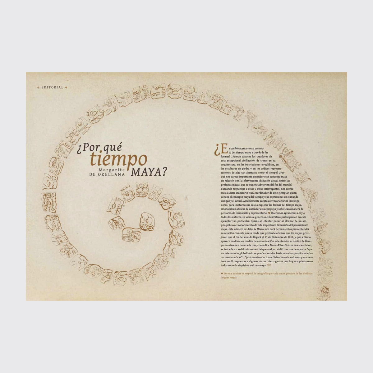ARTS OF MEXICO / THE ART OF MAYAN TIME. N.107
