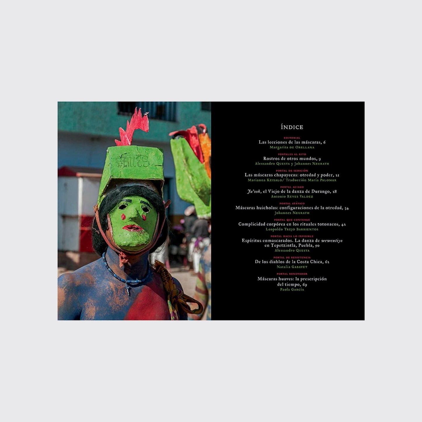 ARTS OF MEXICO / FACE MASKS. N.128