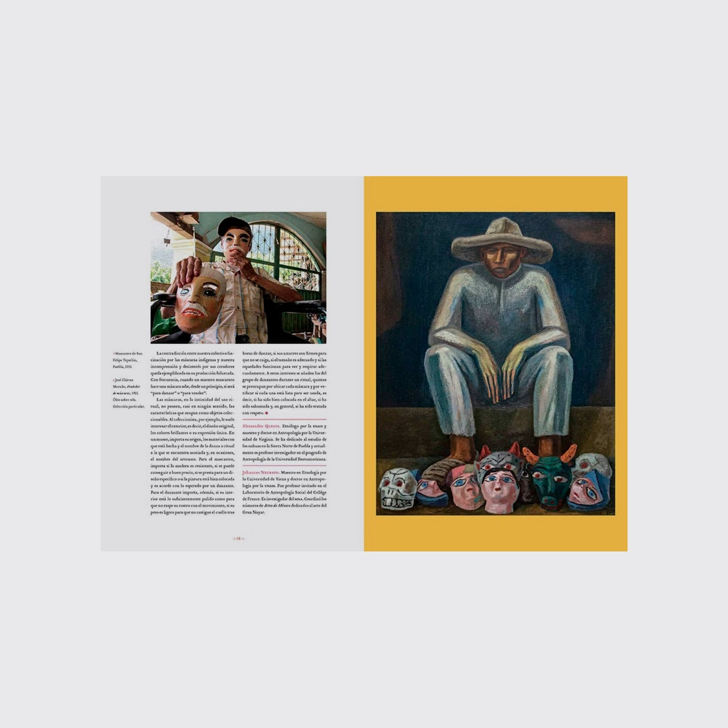 ARTS OF MEXICO / FACE MASKS. N.128