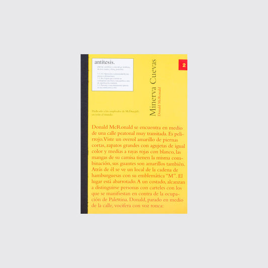 BOOK / DONALD MCROLAND. Minerva Cuevas