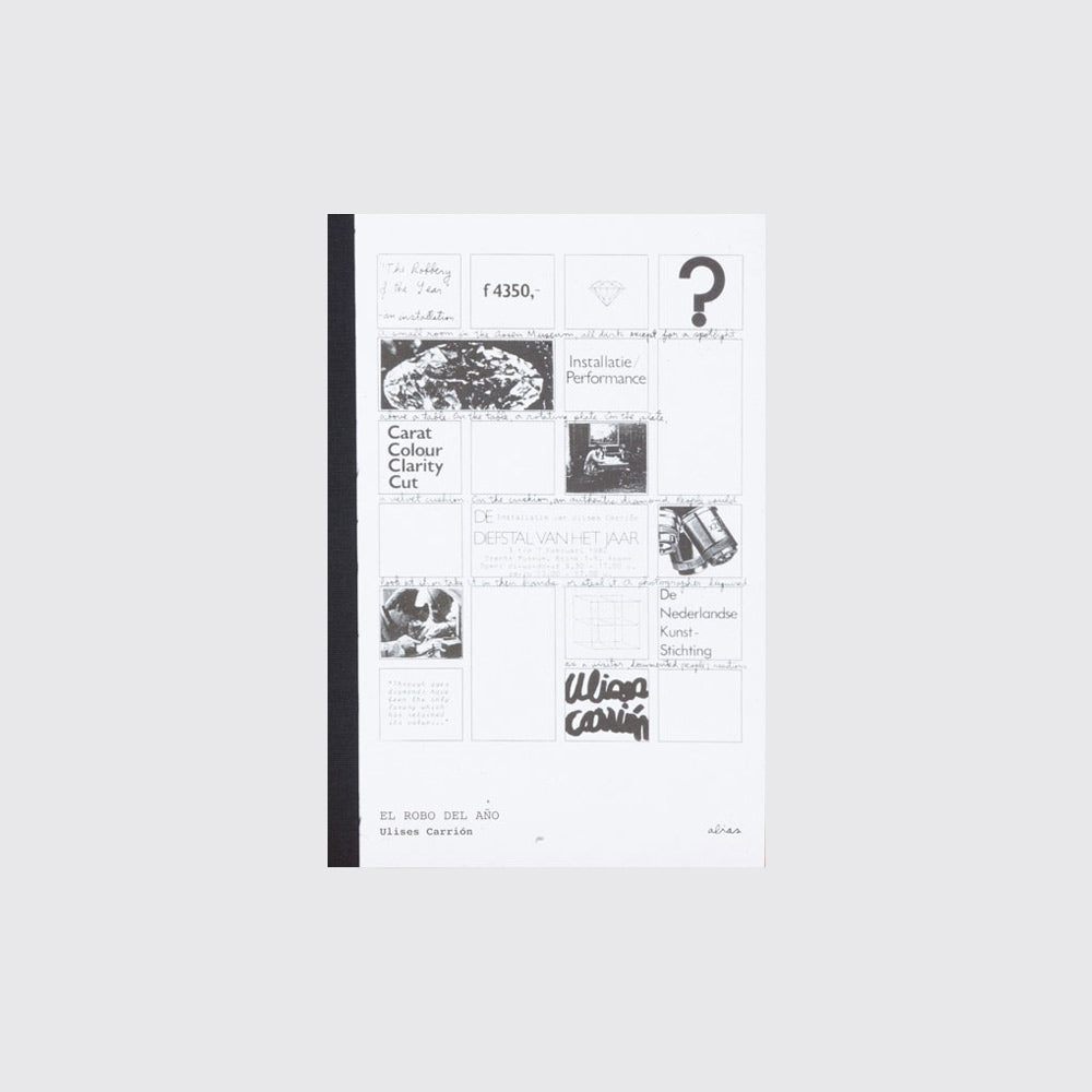BOOK / "THEFT OF THE YEAR." Ulises Carrión