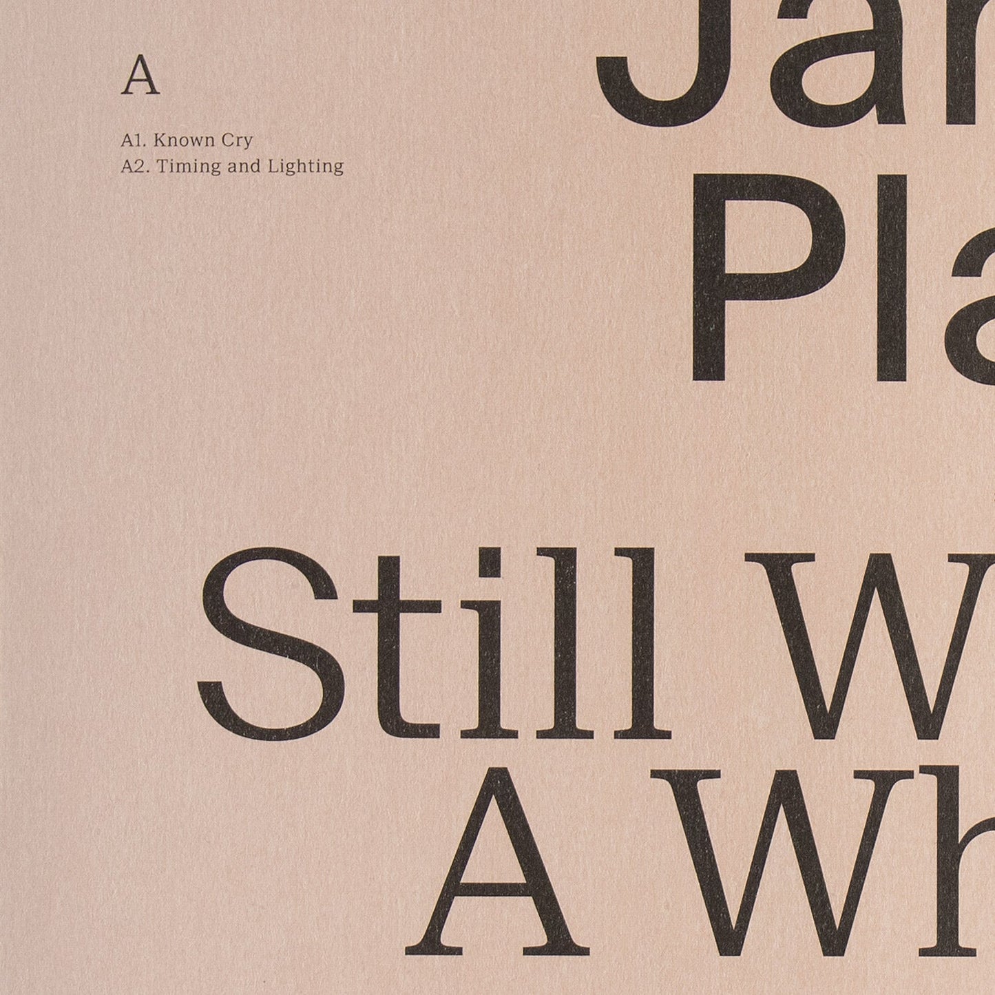 LP / JAMES PLACE — Still Waves to a Whisper