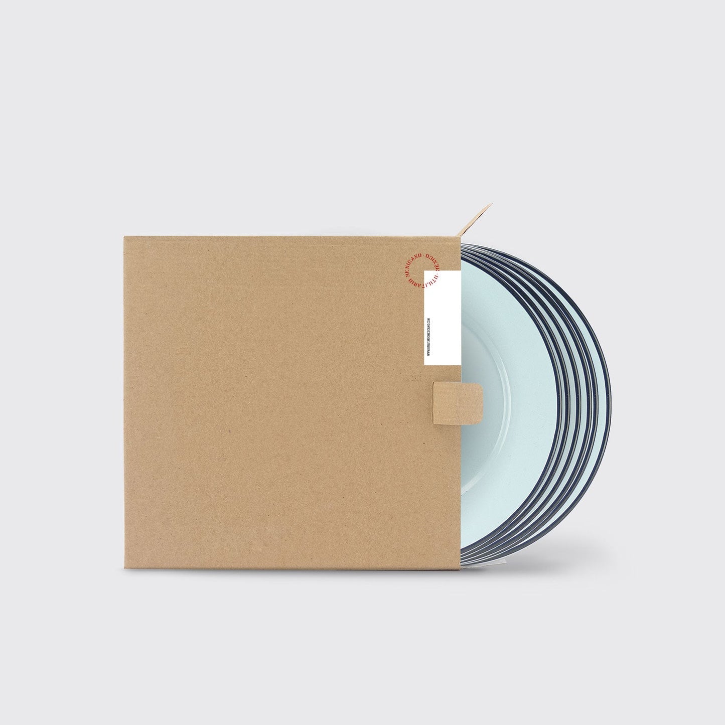 PLATE / AQUA BLUE