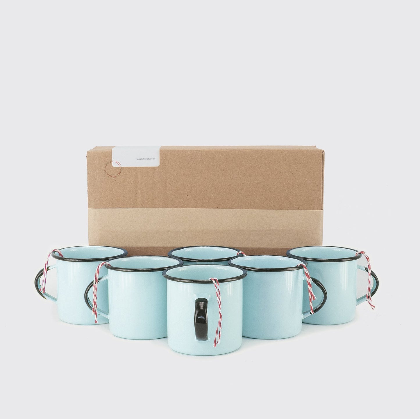 MED. MUG / AQUA BLUE