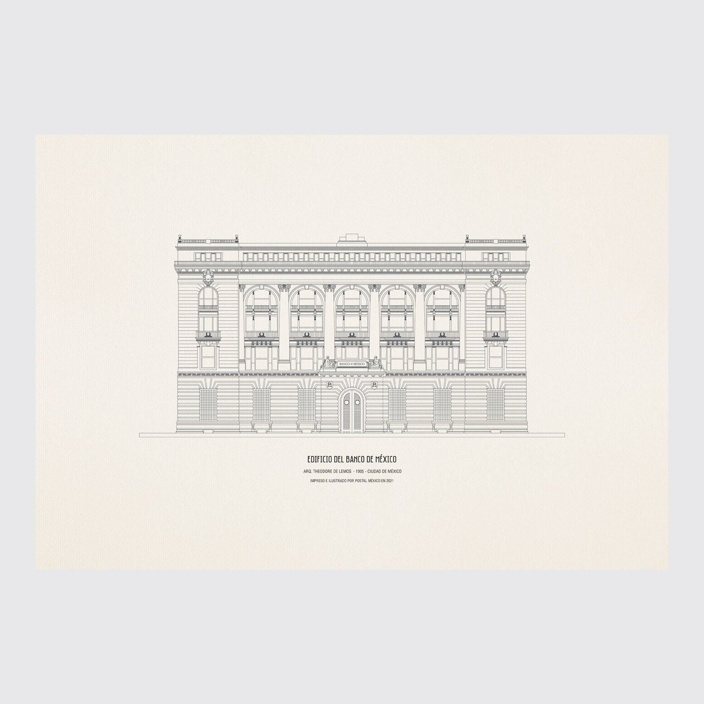 BANK OF MEXICO POSTER