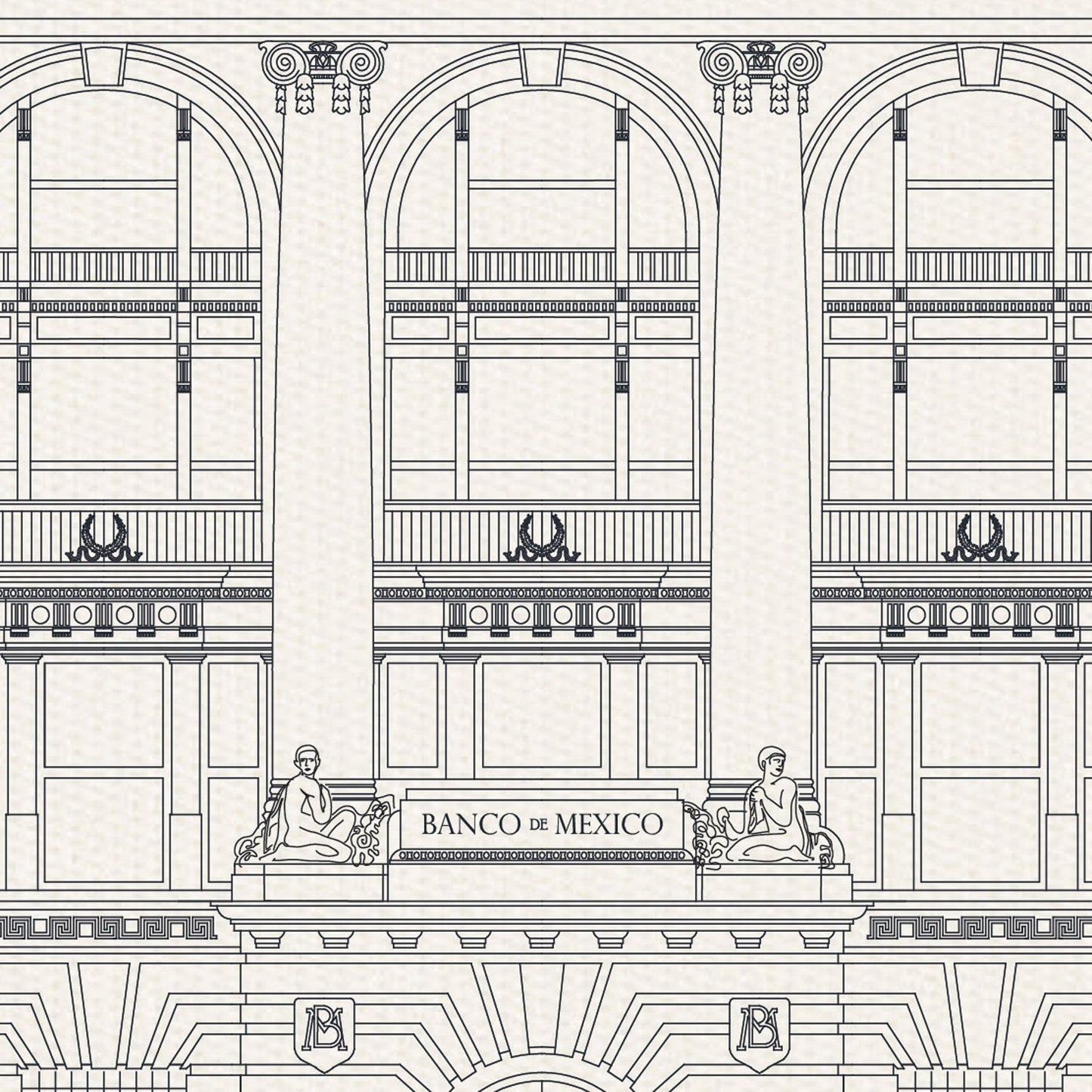 BANK OF MEXICO POSTER