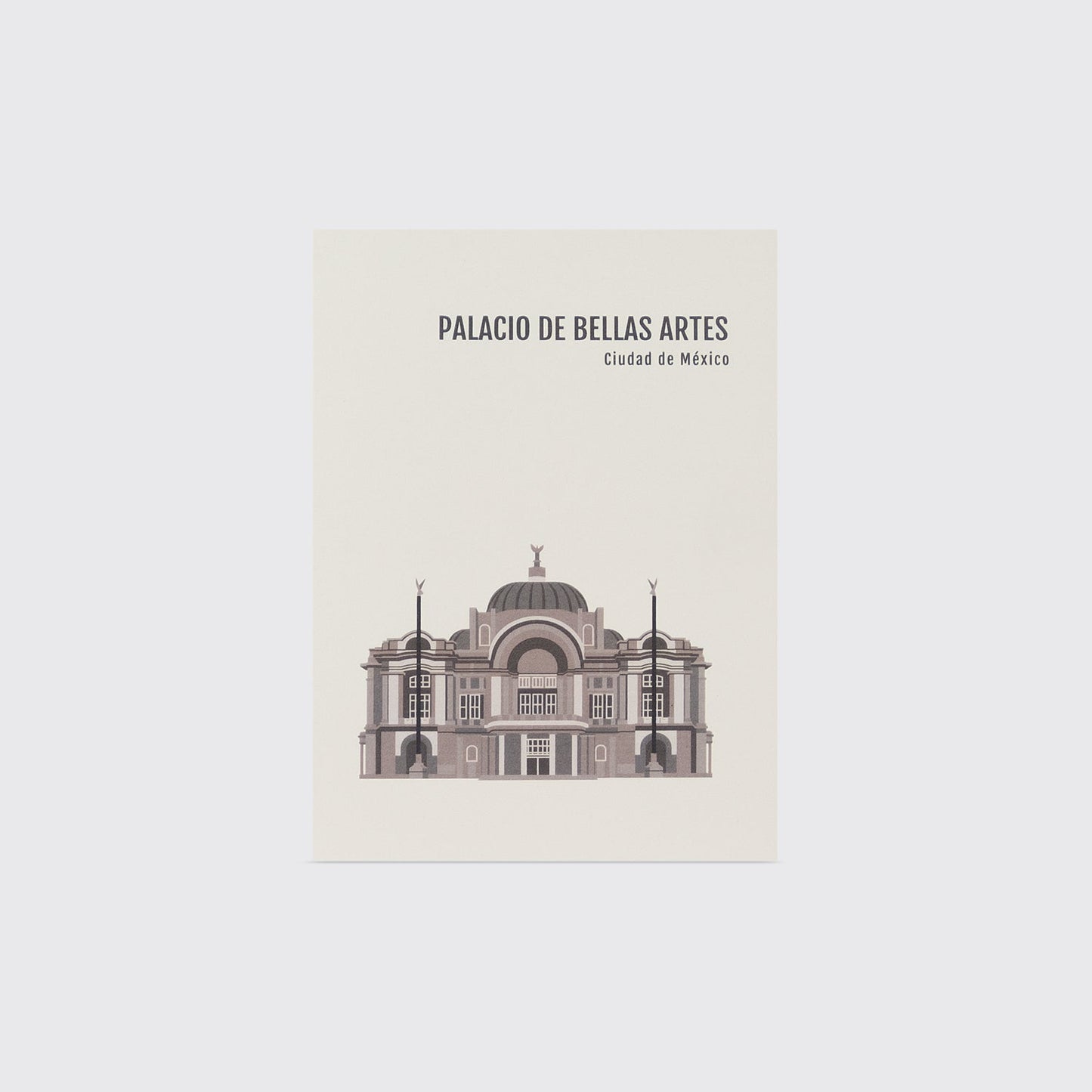 FINE ARTS PALACE POSTCARD