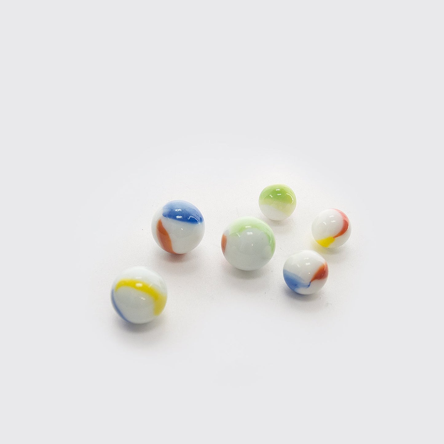 ASSORTED MARBLE JAR / PERICO