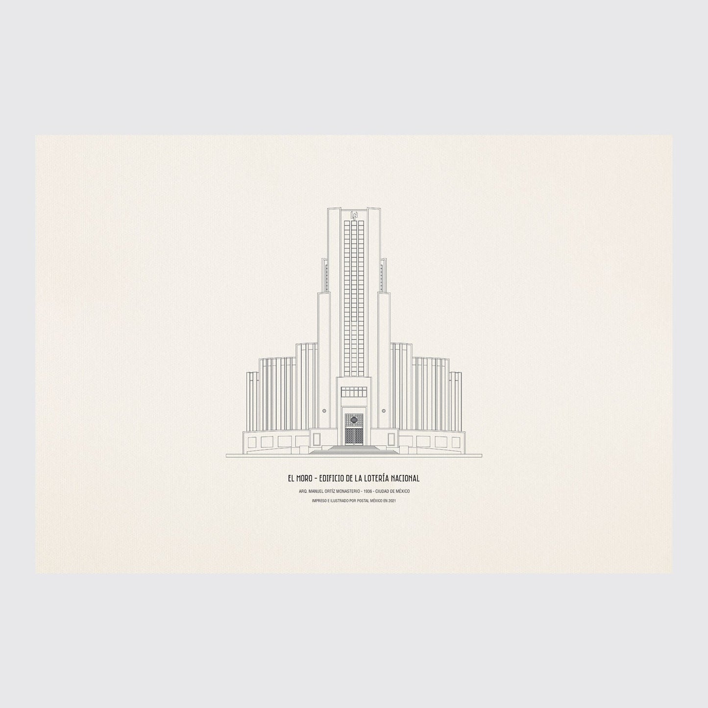 EL MORO BUILDING POSTER