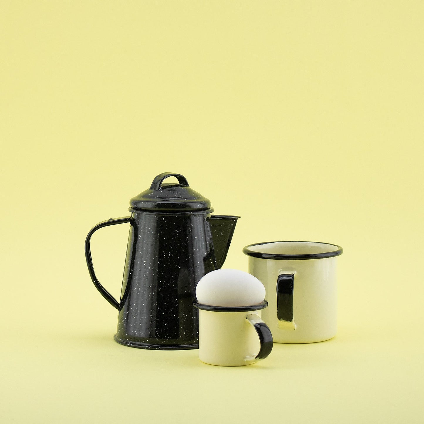 ENAMEL KETTEL / BLACK