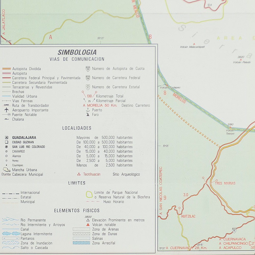 MEXICO CITY / POCKET MAP