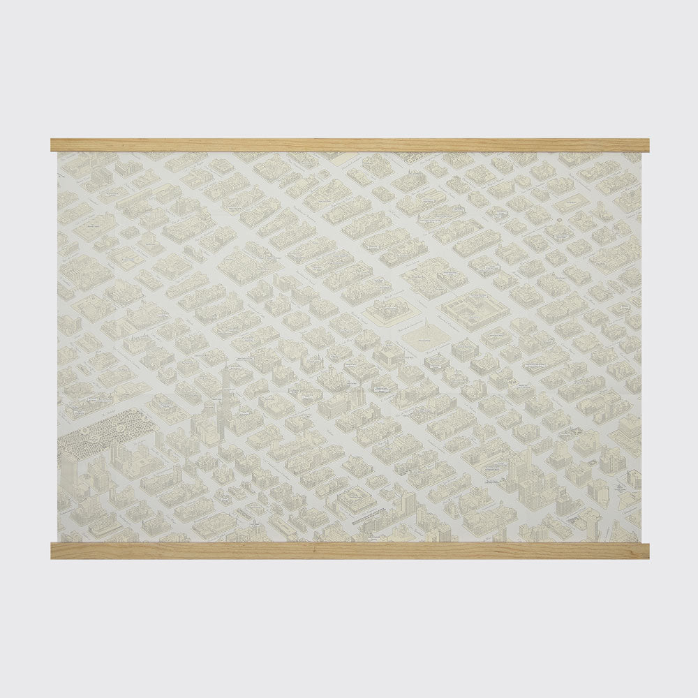 DOWNTOWN ISOMETRIC MAP