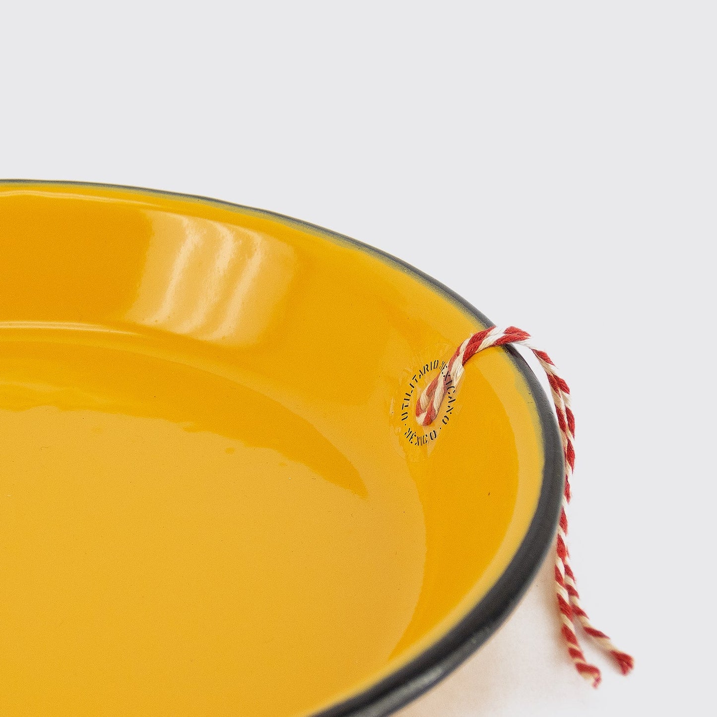 PASTA PLATE / MUSTARD