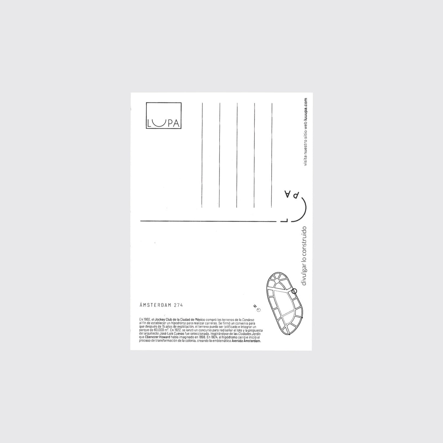 AMSTERDAM 274 POSTCARD
