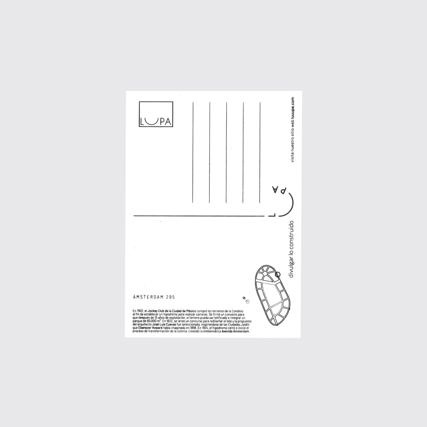 AMSTERDAM 295 POSTCARD