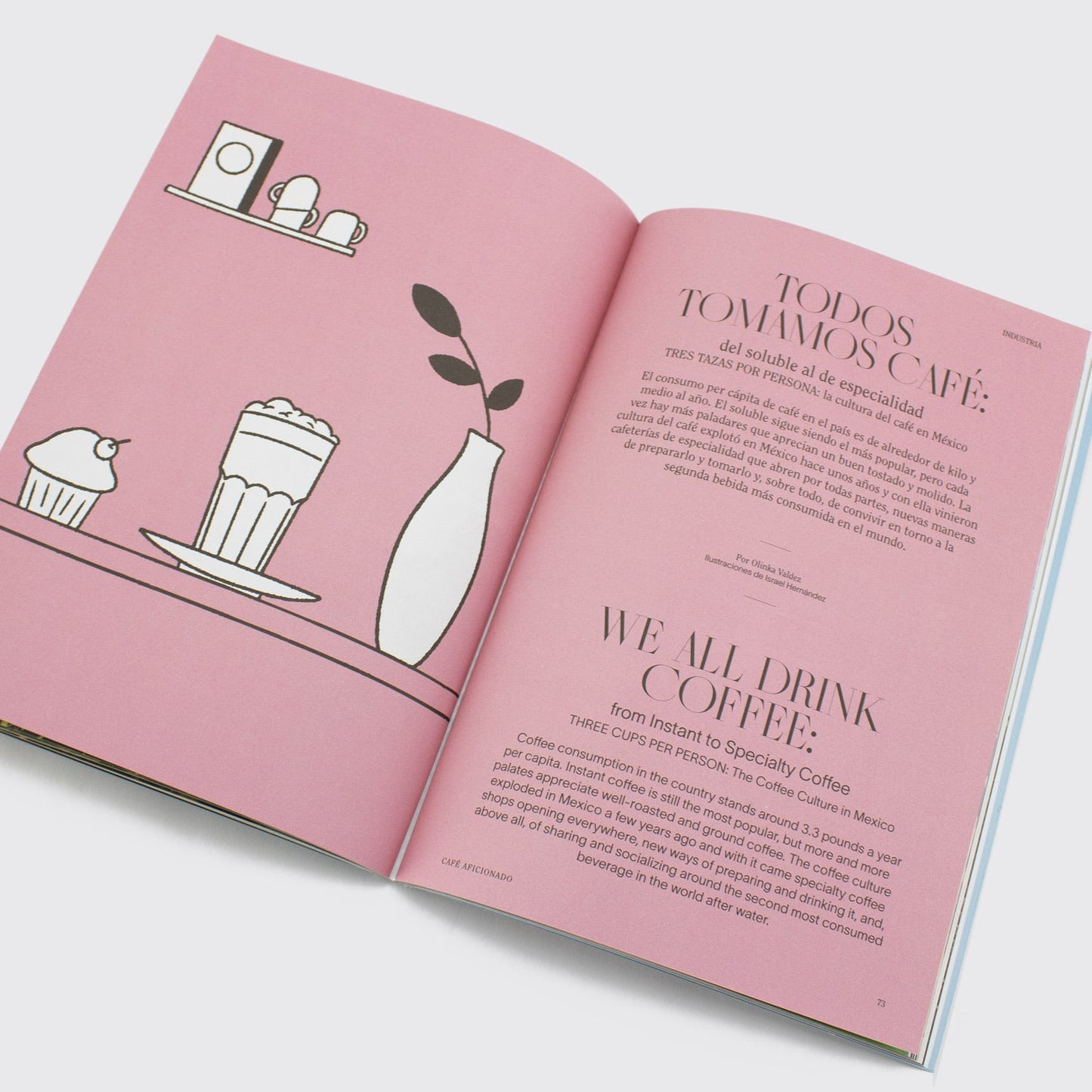 MAGAZINE / CAFE AFICIONADO