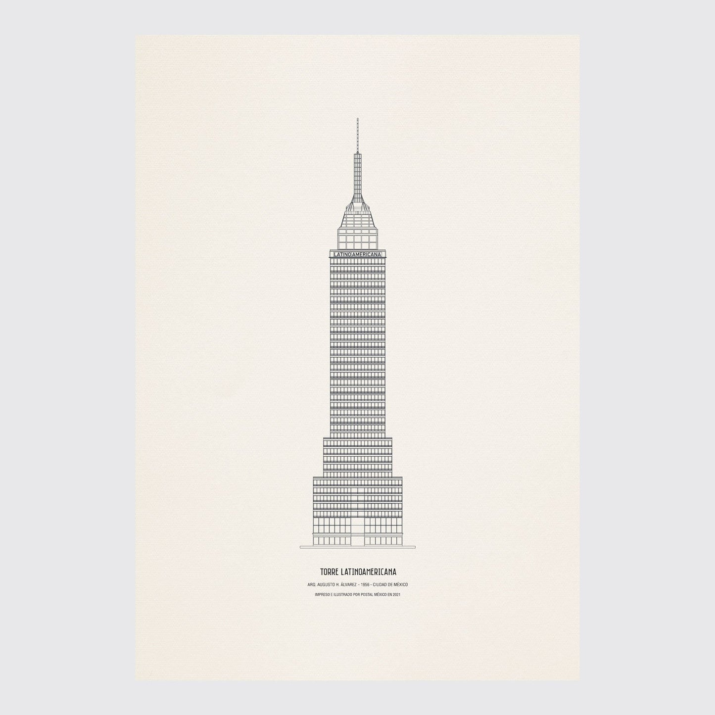 LATINO TOWER POSTER