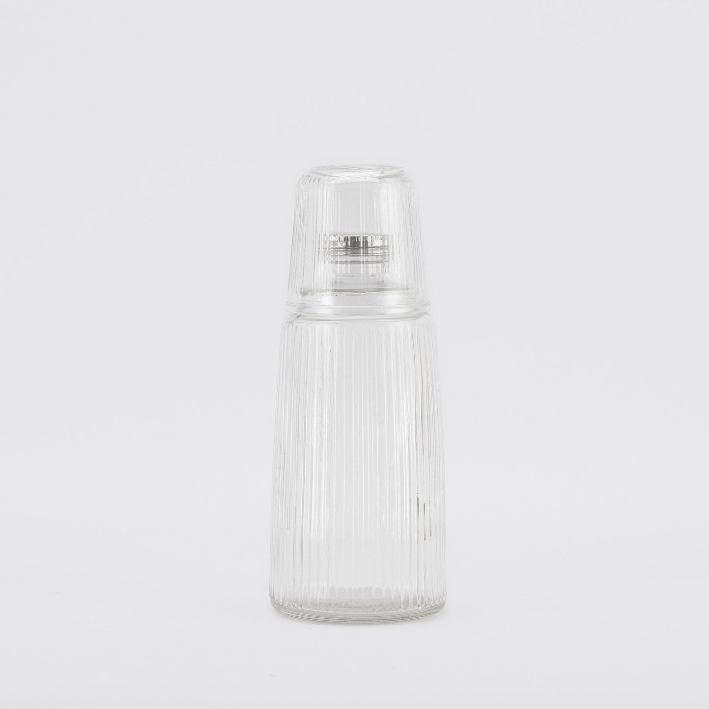 BOTTLE WITH GLASS