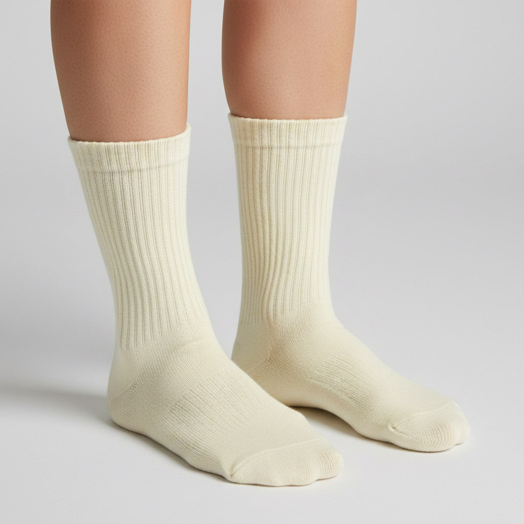 COTTON CREW SOCKS