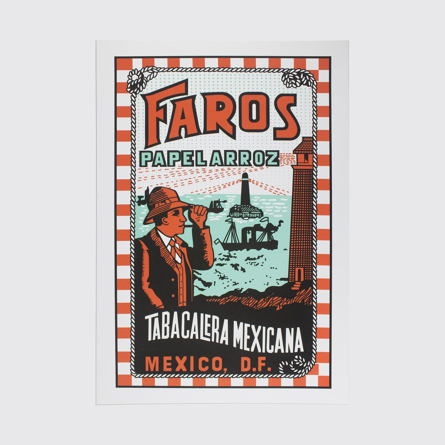 FAROS CIGARETTES POSTER