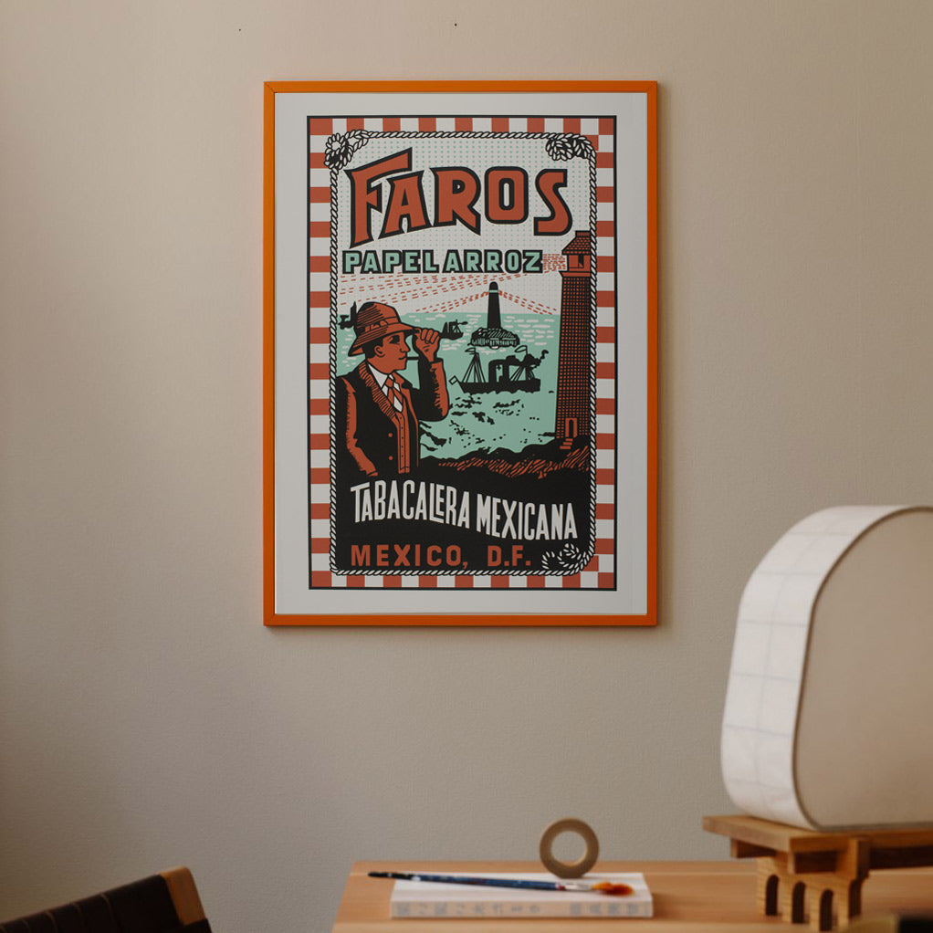 FAROS CIGARETTES POSTER