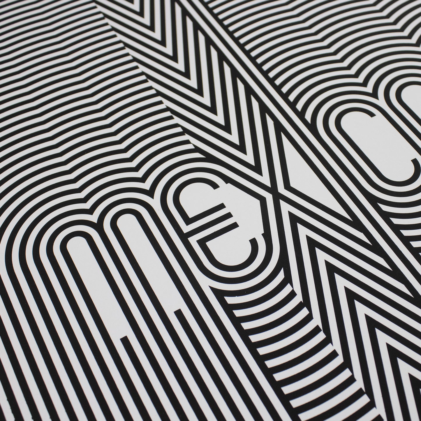 SCREEN PRINT / MEXICO 68 POSTER