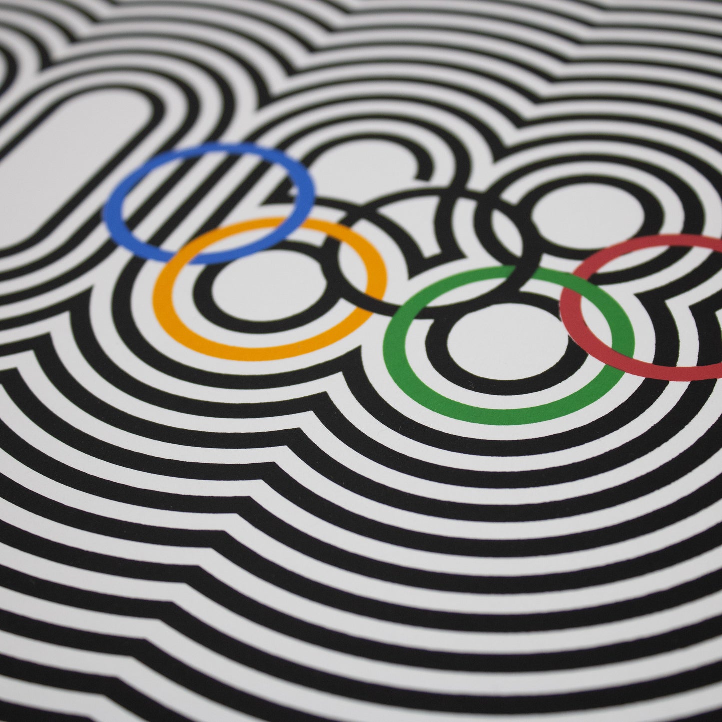 SCREEN PRINT / MEXICO 68 POSTER