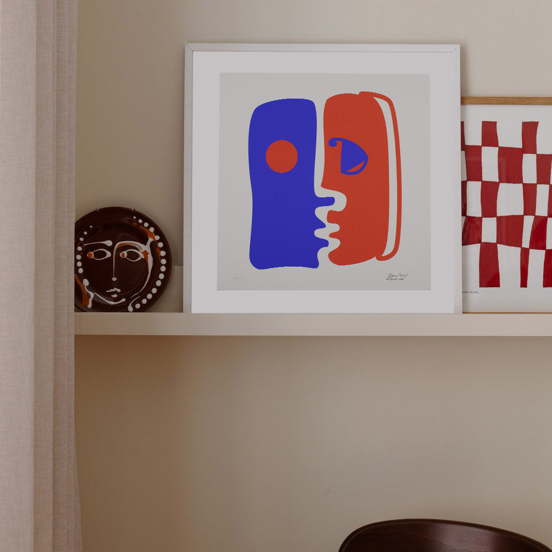 SERIGRAFÍA / EL BESO