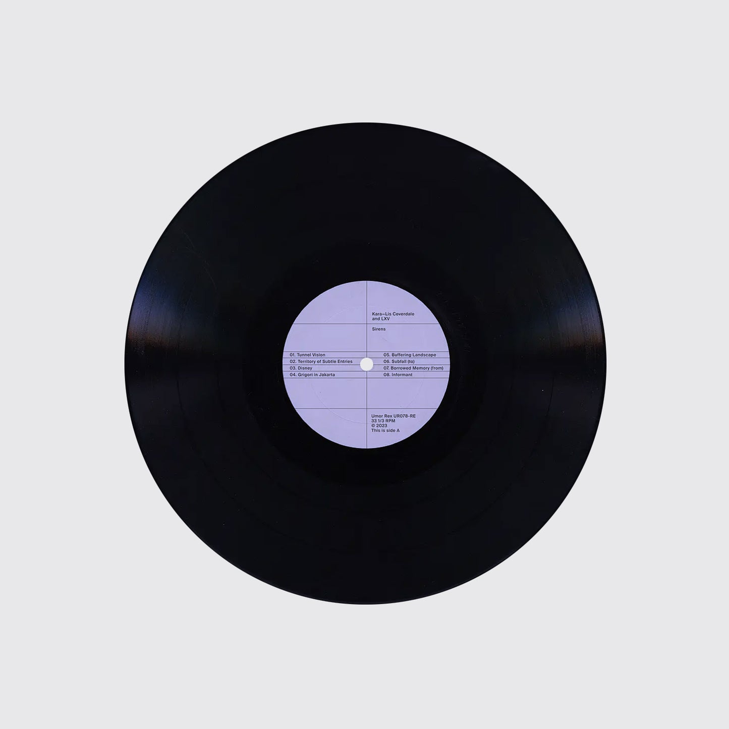 LP / KARA-LIS Coverdale and LXV — Sirens [REPRESS 2023]