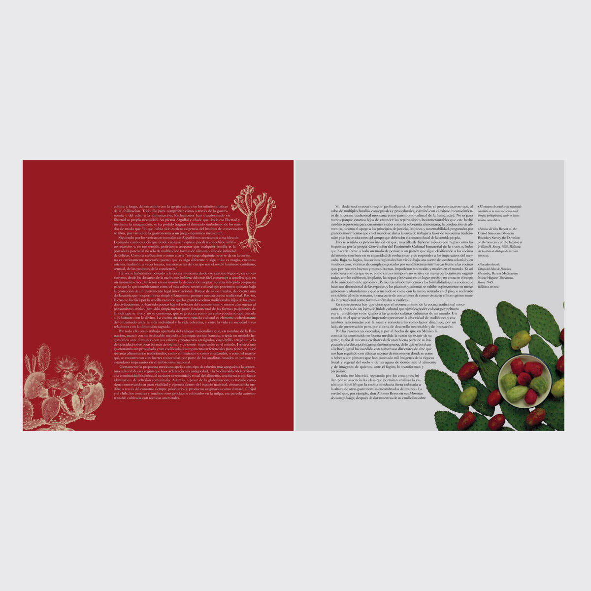 LIBRO / ELOGIO DE LA COCINA MEXICANA, PATRIMONIO CULTURAL DE LA HUMANIDAD
