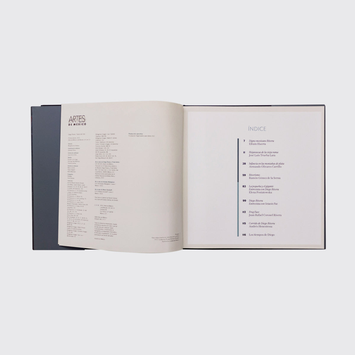 BOOK / DIEGO RIVERA. TRACES OF THE MYTH. José Luis Cabrera