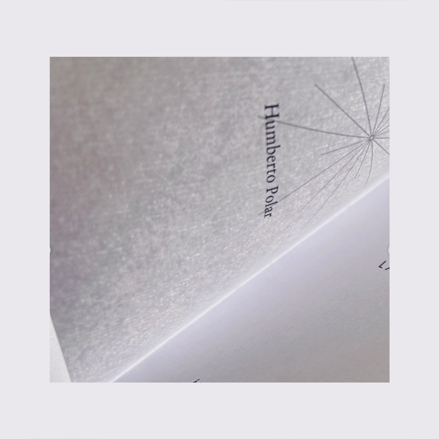 LIBRO / LAS ARISTAS DEL AIRE. Humberto Polar