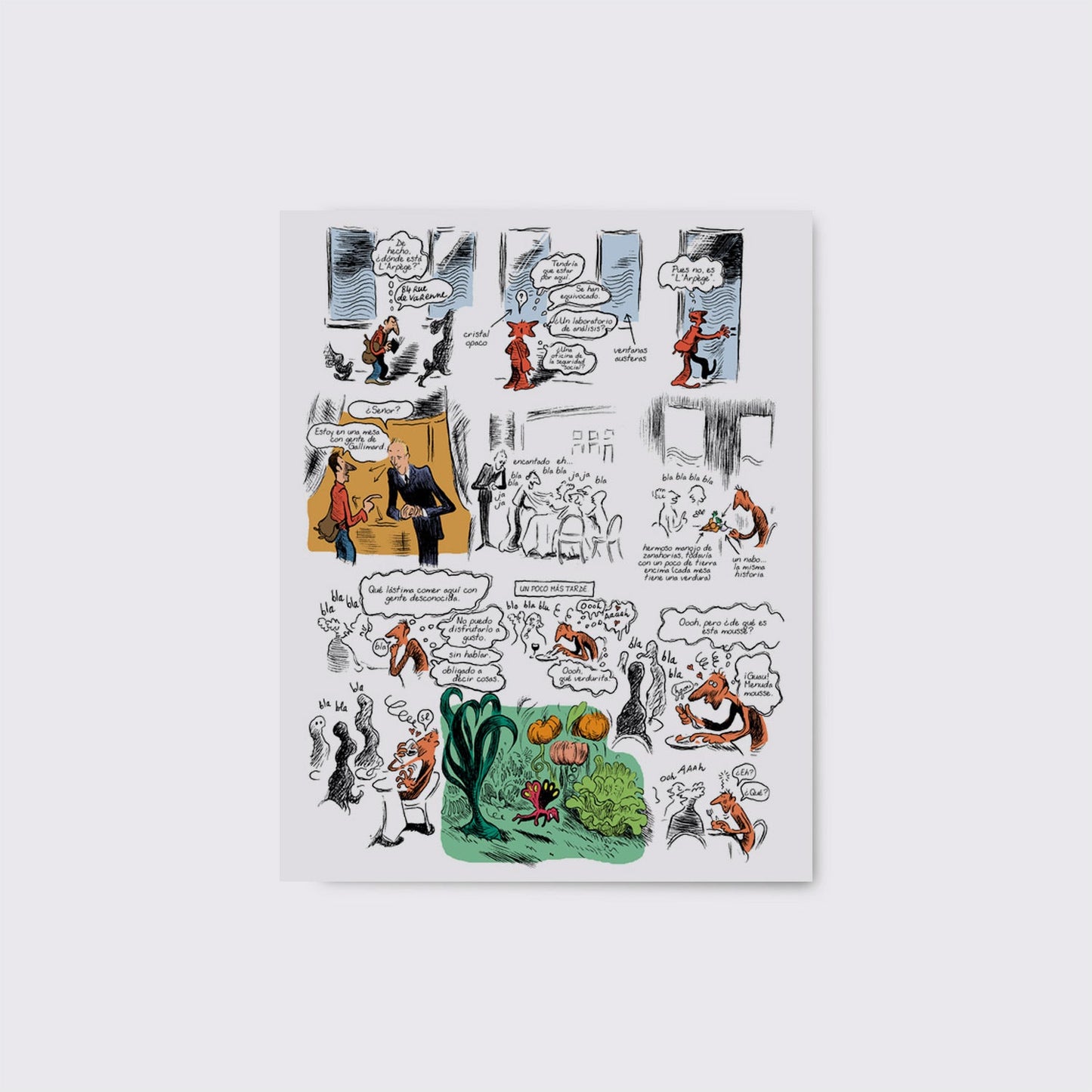 BOOK / IN THE KITCHEN WITH ALAIN PASSARD. Christophe Blain