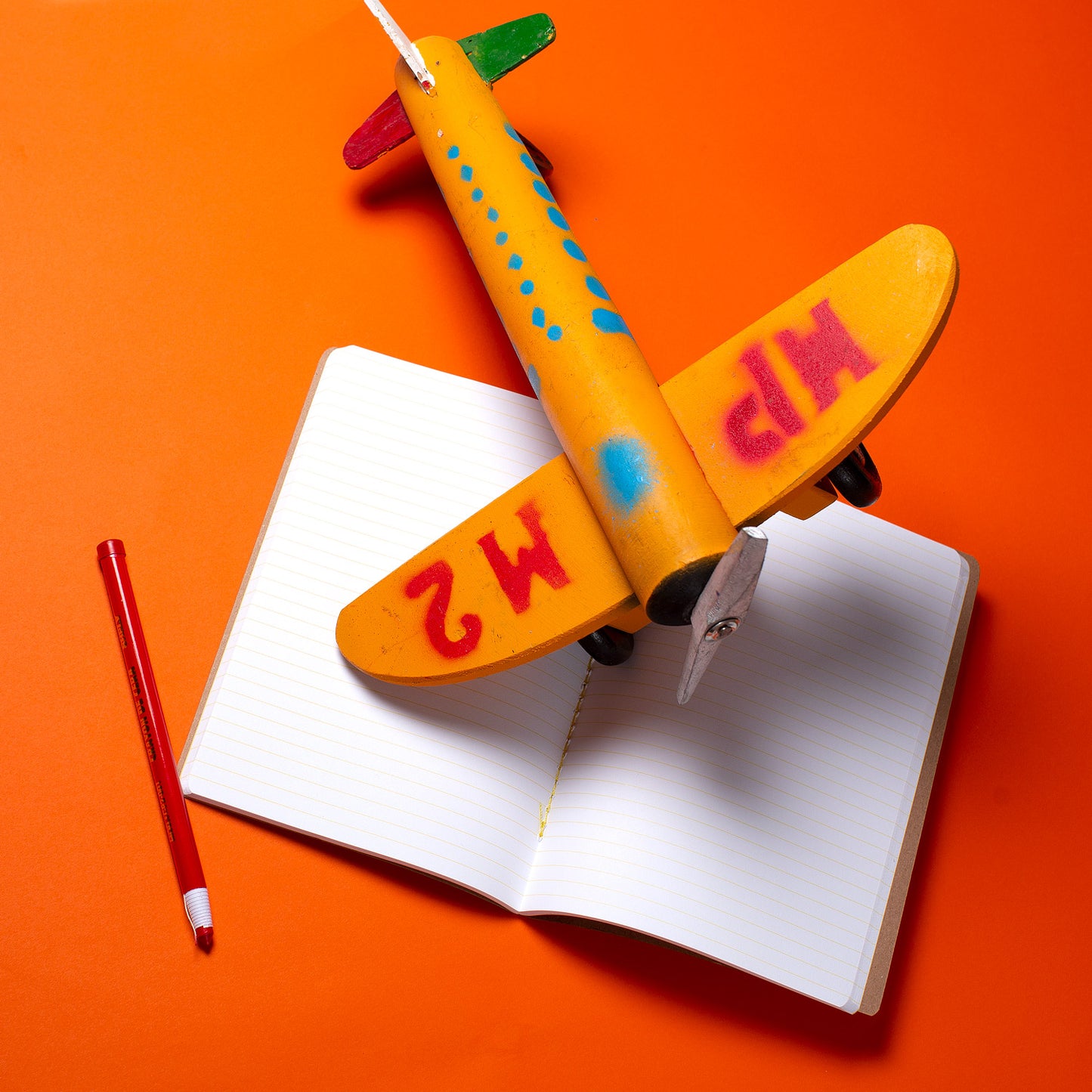 A5 STITCHED NOTEBOOK / GRIDS